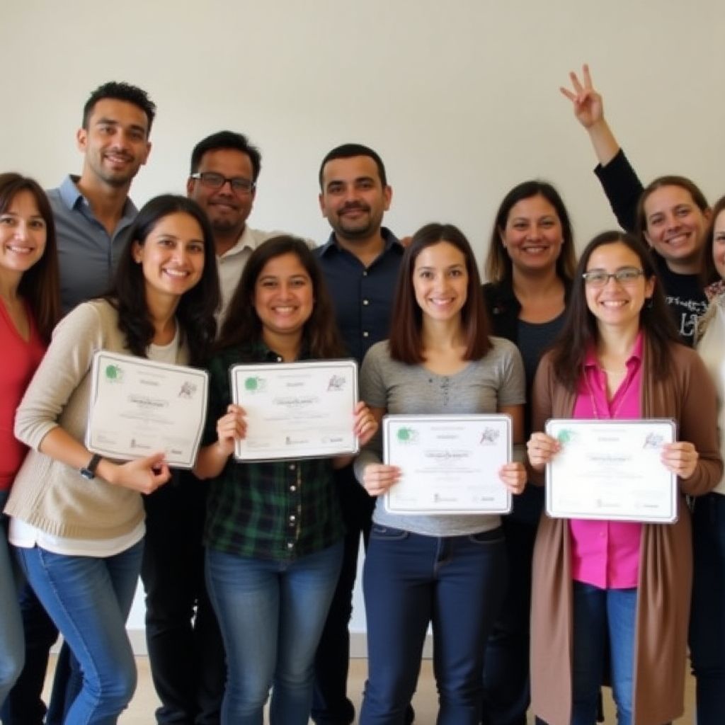 Graduación de programa de educación financiera
