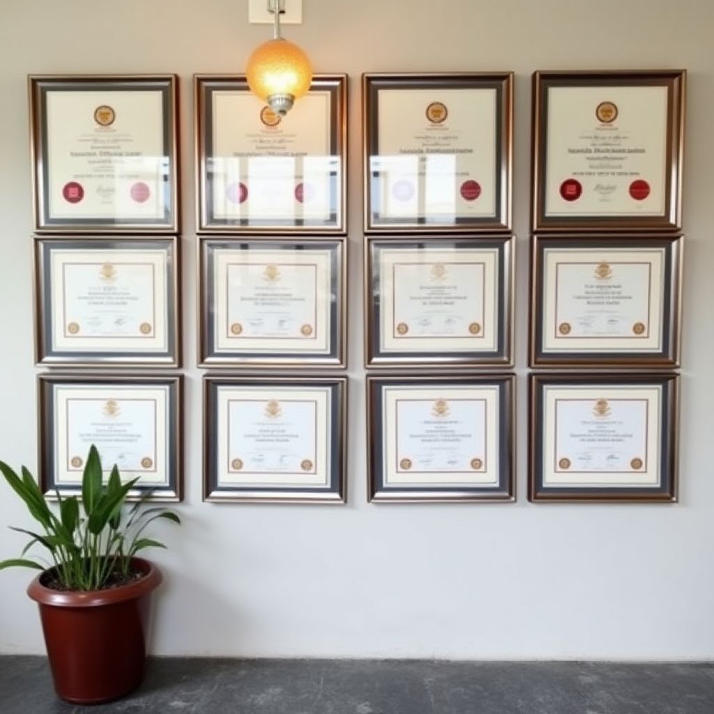Certificados y premios de educación financiera